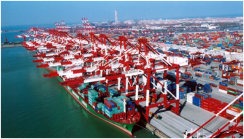 Порт Нинбо-Чжоушань вошел в тройку крупнейших контейнерных портов мира с оборотом 26 млн. TEU