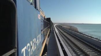 Названа дата запуска железнодорожной части Крымского моста