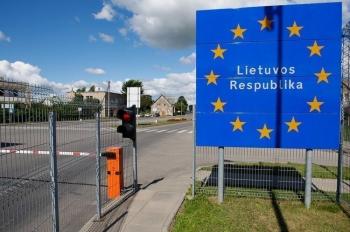 Белорусские фуры снова стоят на  границе с Литвой и Латвией 
