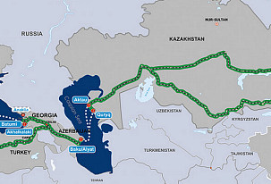 Транскаспийский коридор на треть дороже маршрута через Россию