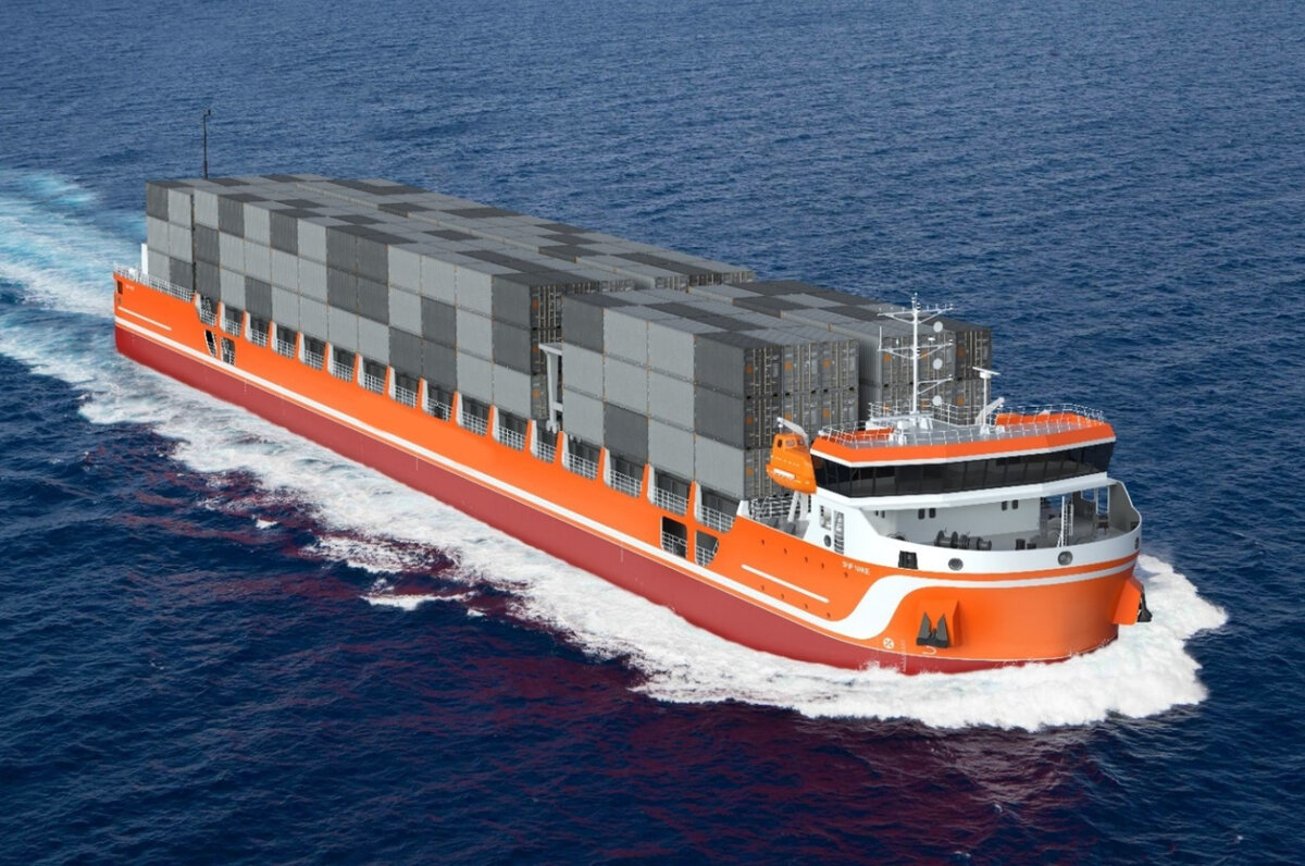 Астраханская верфь ОСК построит четыре универсальных сухогруза-контейнеровоза